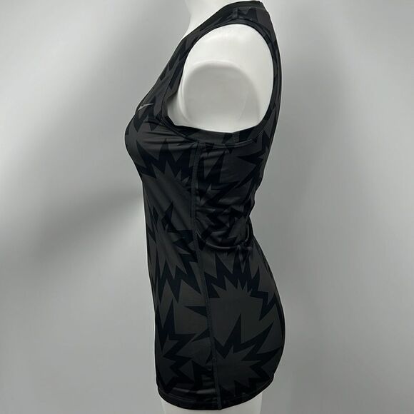 Nike Pro sleeveless black and gray tank size small - Picture 3 of 4